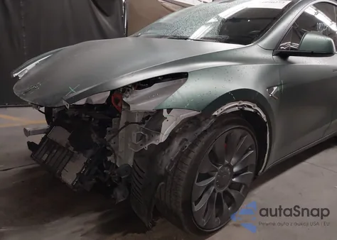 2021 Tesla Model Y Performance Dual Motor All-Wheel Drive from USA, damaged, VIN 5YJYGDEF6MF092239